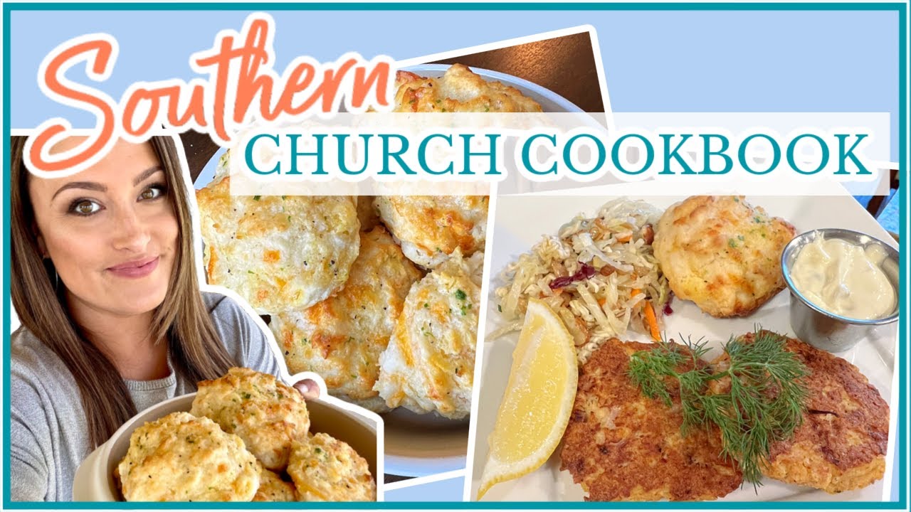 SOUTHERN CHURCH COOKBOOK COOKIN’ Pt. 4 | THE Best Biscuits EVER | Cook Clean And Repeat