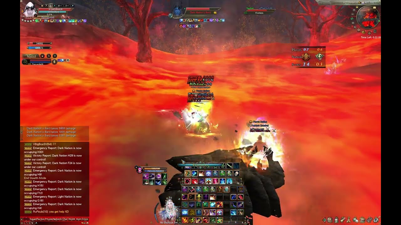 PWI Assassin PVP - vs Wildwalker & Psychic + xNW clips - TT Server