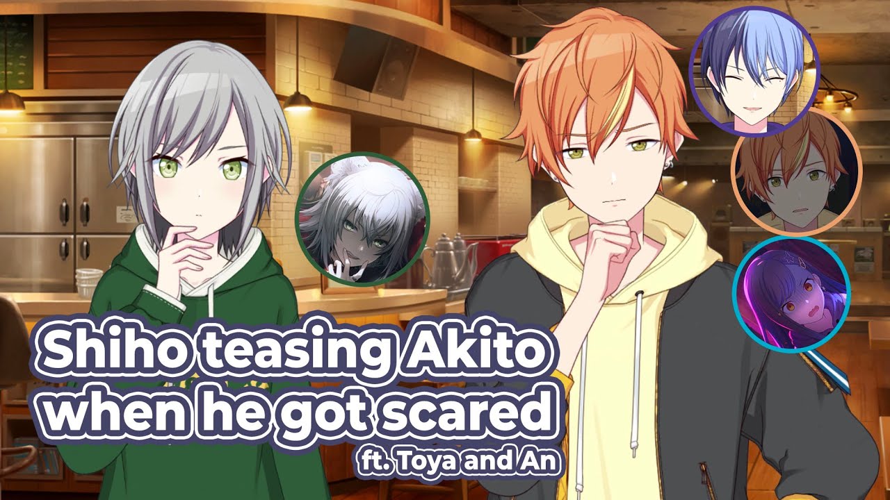 [Project Sekai] Shiho Teasing Akito when he got scared of the Zombie Wolf (ENG SUB) 【プロセカ】