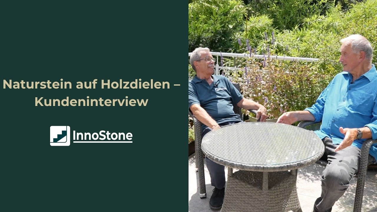 Naturstein auf Holzdielen – Kundeninterview mit InnoStone