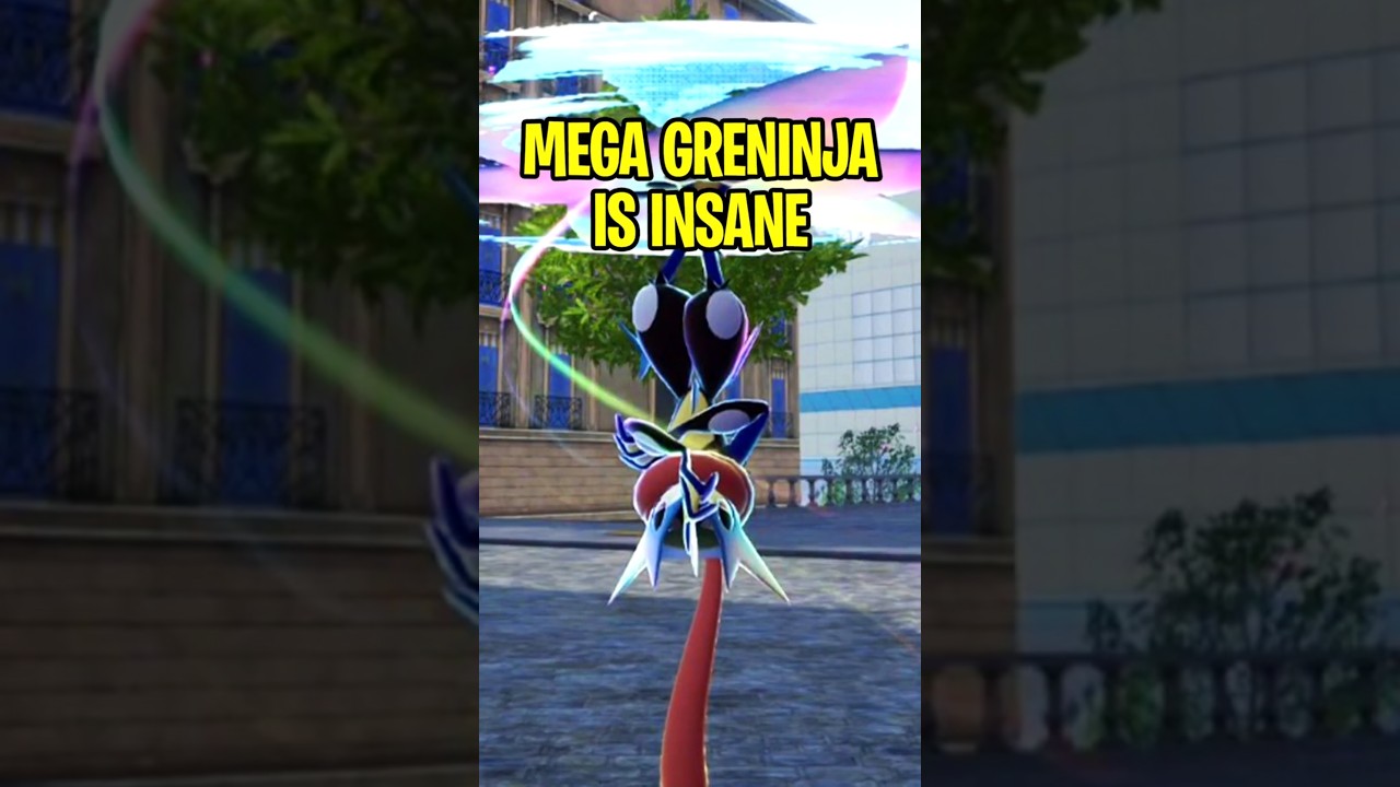 Мега Грениндзя &mdash; БЕЗУМНЫЙ в Pokemon Legends Z-A