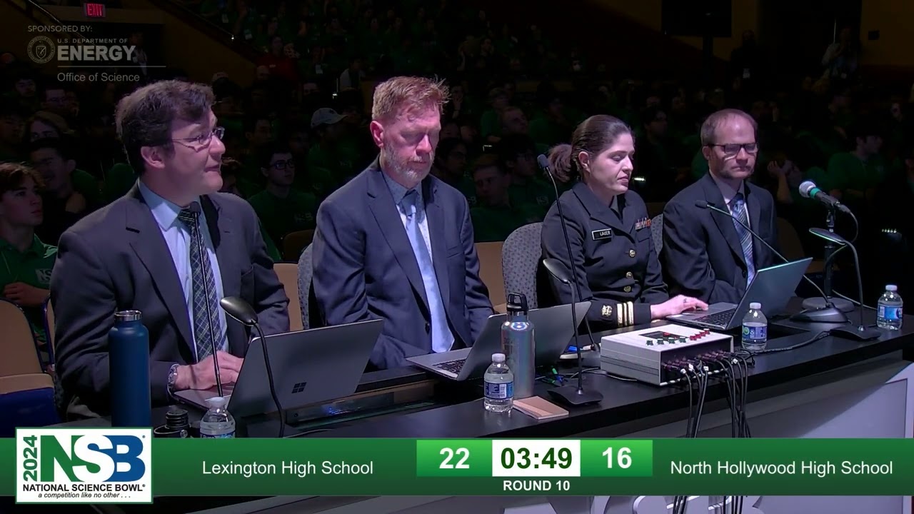 2024 National Science Bowl Finals: High School Competition
