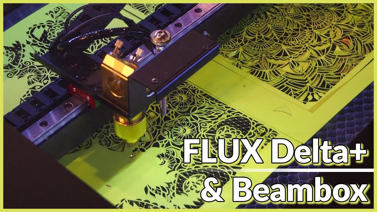 FLUX Delta+ Multi-Tool & Beambox Laser Cutter | CES 2018