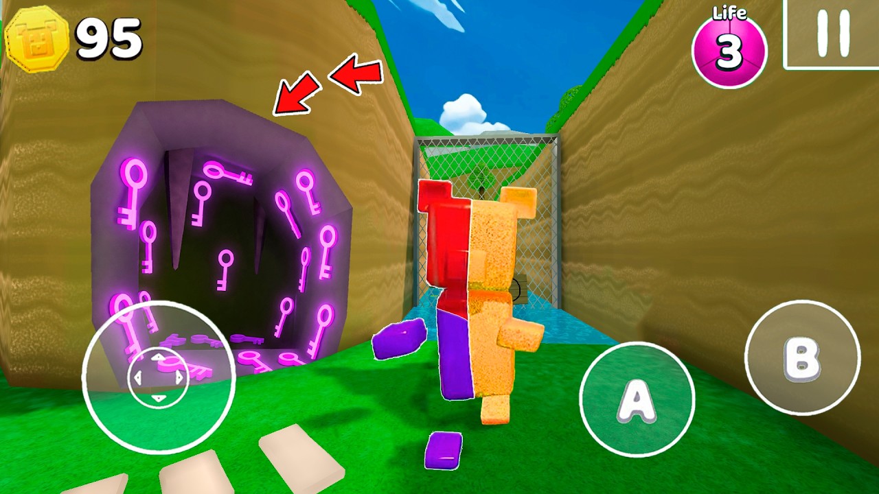 Purple KEYS Cave? | Super Bear Adventure