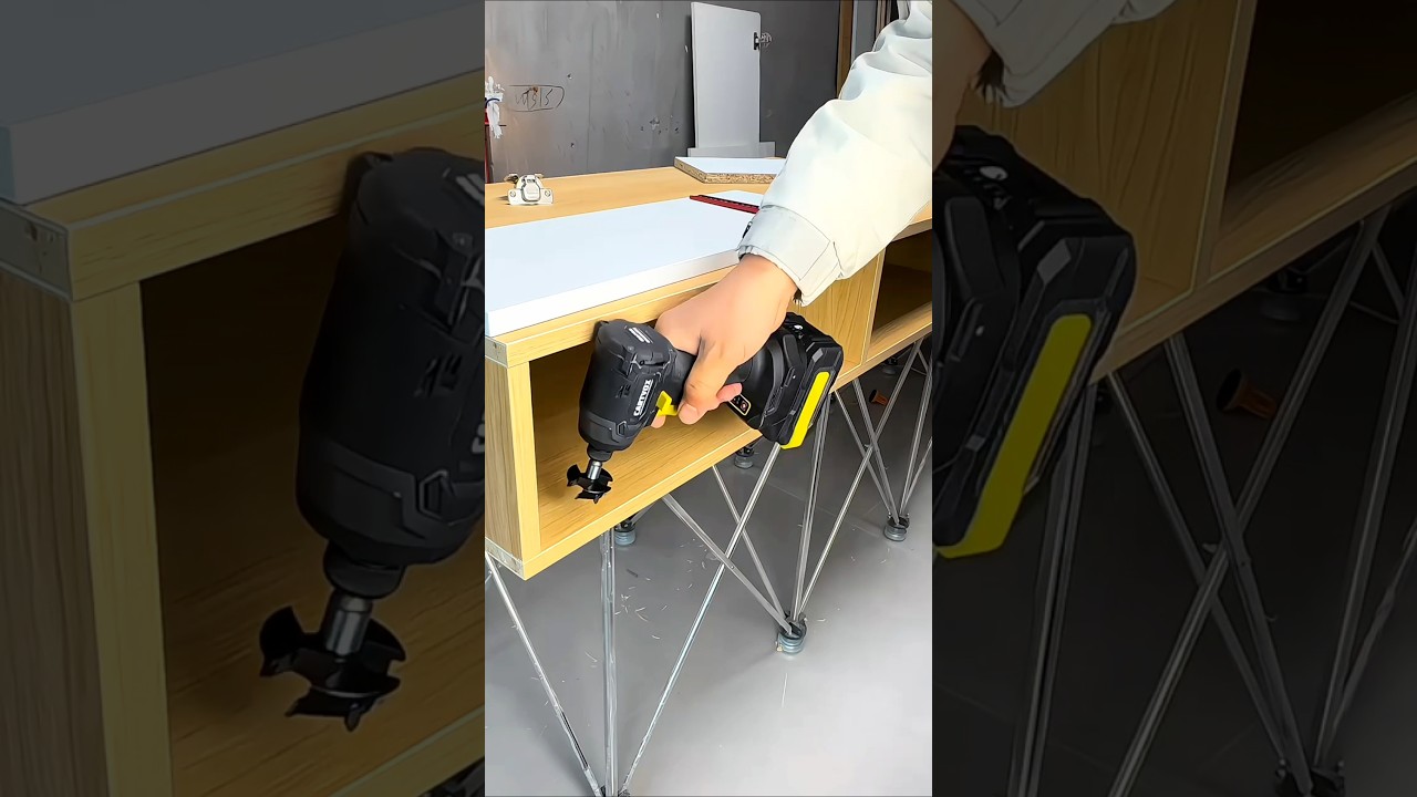 part247#This😱ultra short handle hinge hole saw is suitable for smallspaces where drilling#wood#tools