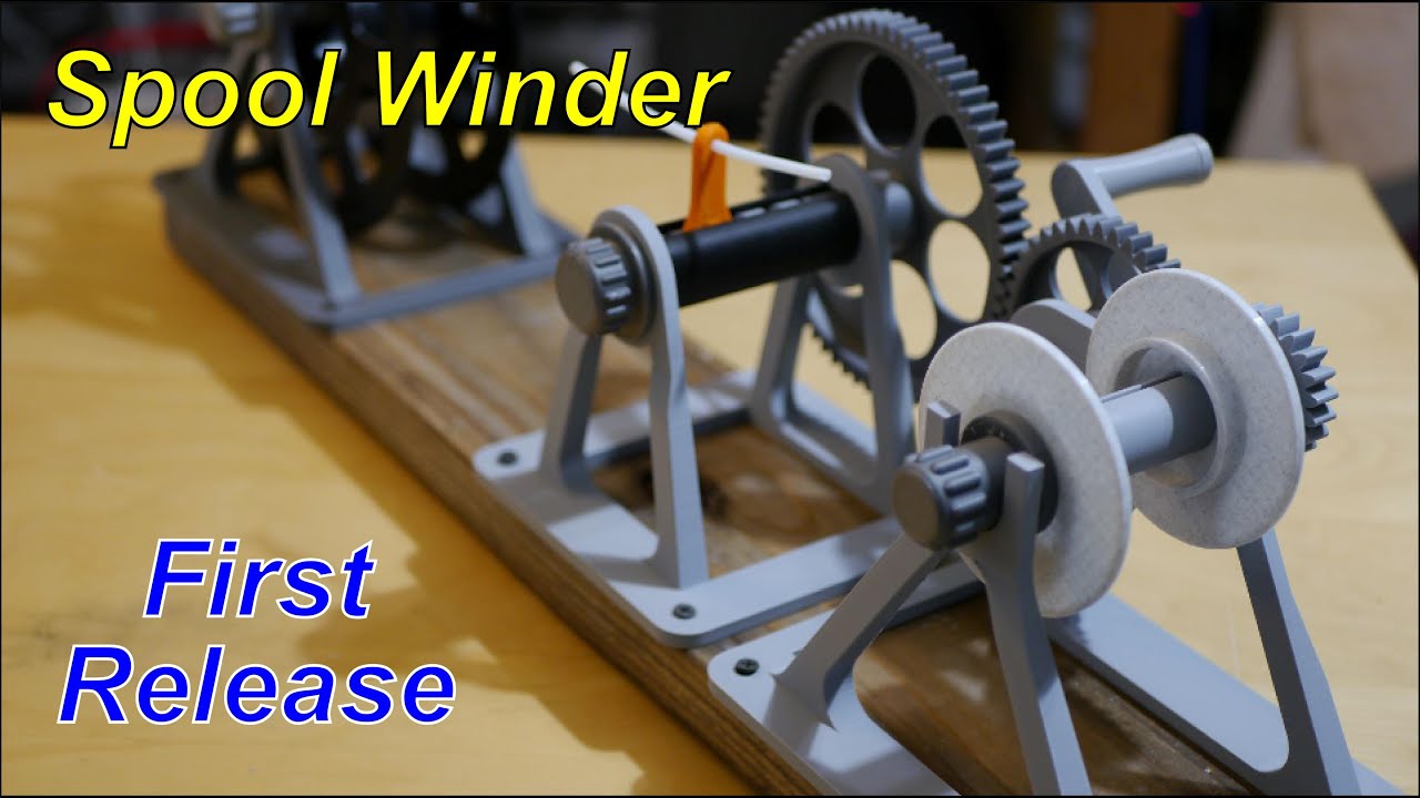New Filament Spool Winder by Randy Gray