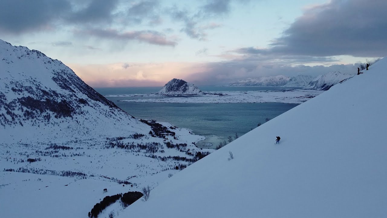 Lofoten 2024 - Splitboarding above Arctic circle