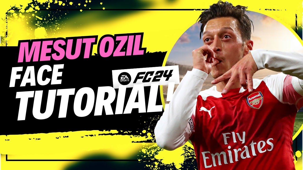 EA FC24 How to create Mesut Ozil