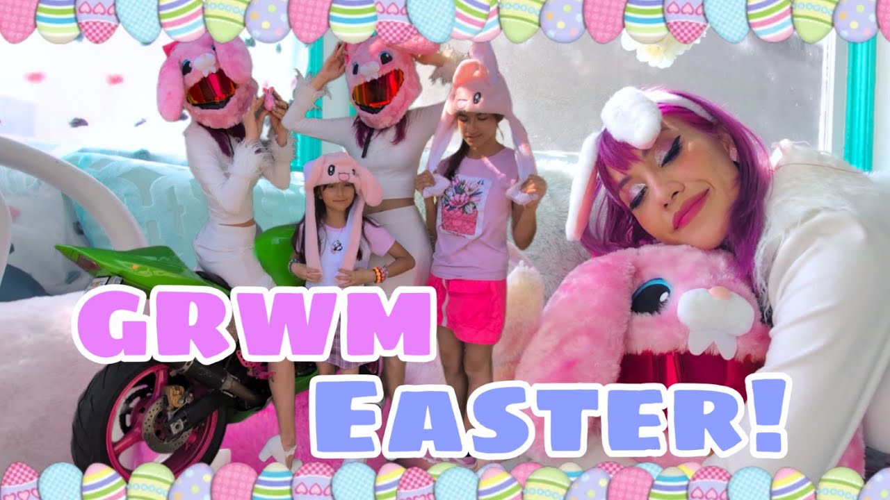 GRWM EASTER BUNNY MOTO RIDES