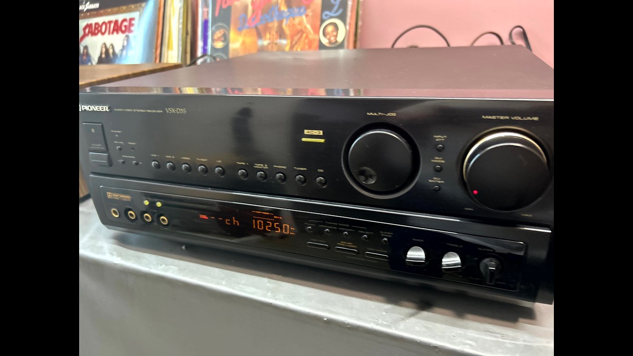 O Rei do Som - Receiver Pioneer VSX-D3S