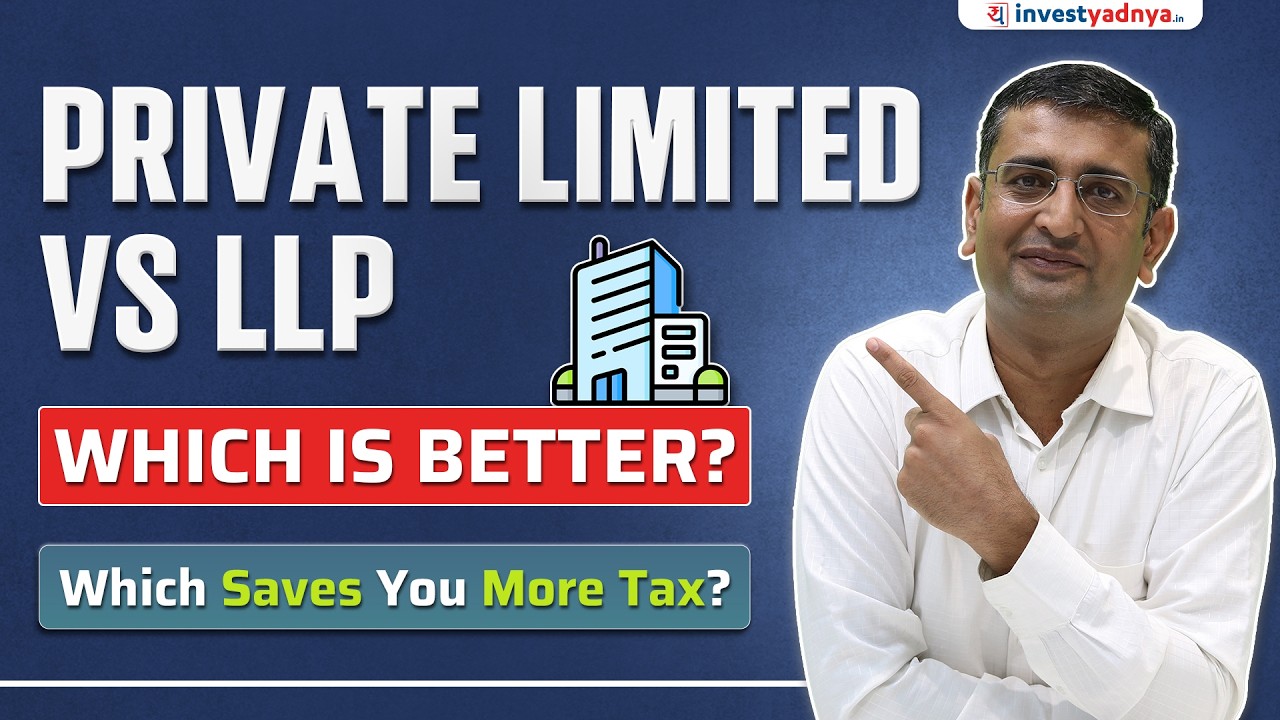 Understanding Private Limited vs LLP: Taxation Impact with Case Studies! | CA Yogesh Katariya