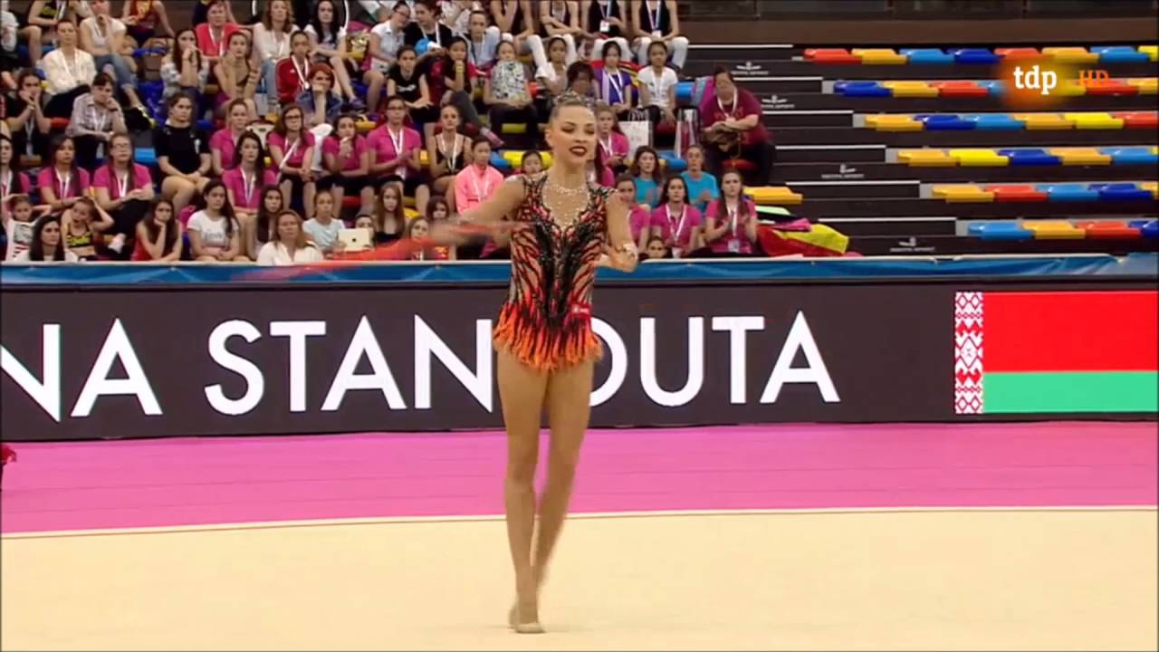 Melitina Staniouta (BLR). Final de Aro. Copa del Mundo Guadalajara