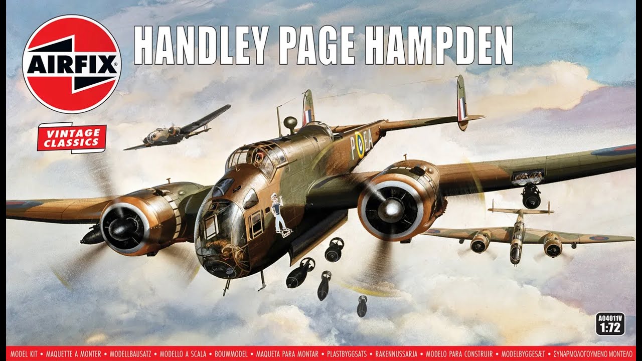 Airfix Handley Page Hampden - Part one..maybe