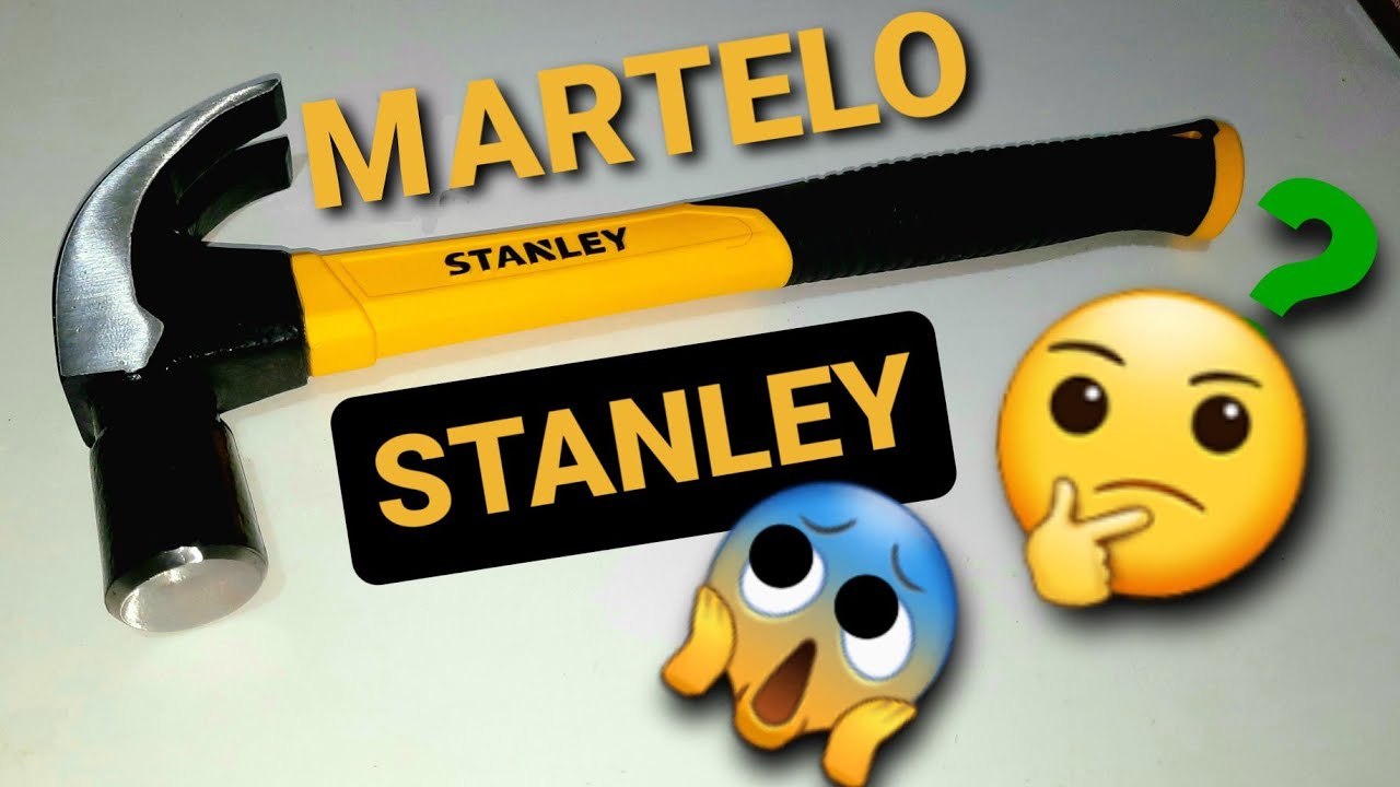MARTELO COM CABO DE FIBRA DE VIDRO STANLEY