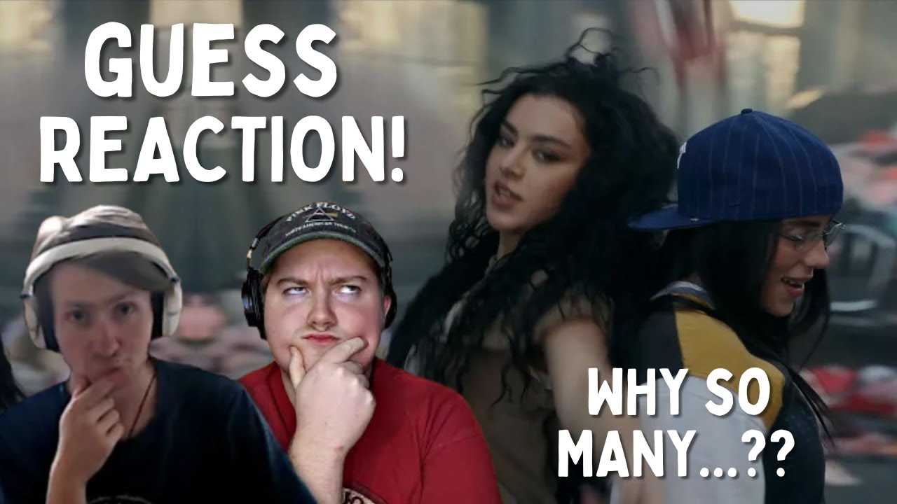 GUESS WHAT??!! - Charli xcx - Guess featuring Billie Eilish (official video) REACTION!
