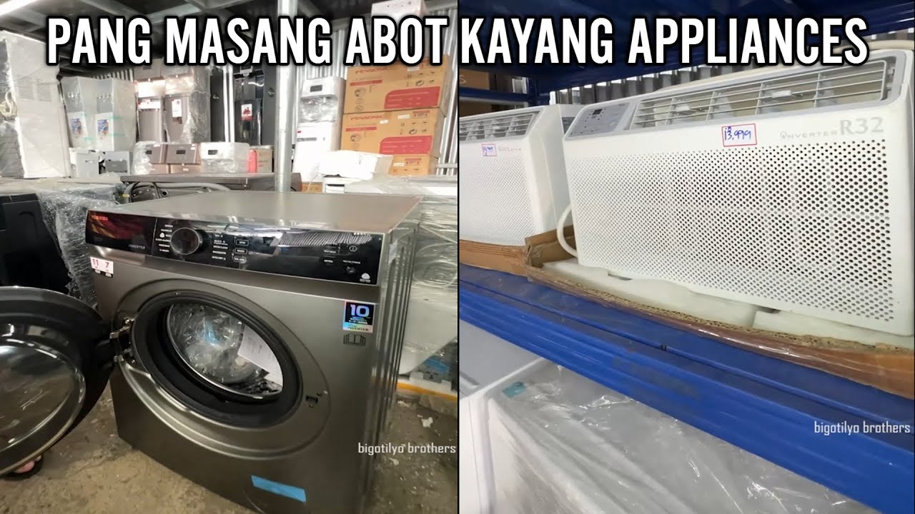 Mga Appliances Na Abot Hangang 70% Off Ang Mabibili Dito Sa Bodega