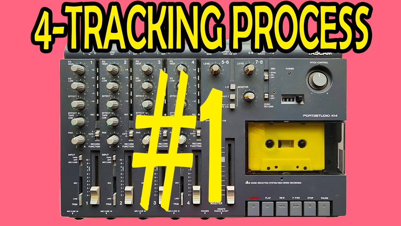 4-TRACK Recorder Process Part 1 (Writing)