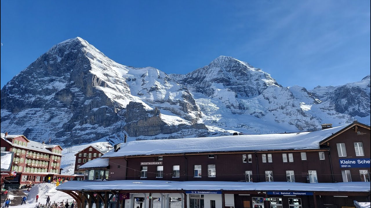 Skifahren Kleine Scheidegg - Lauberhorn - Wengen