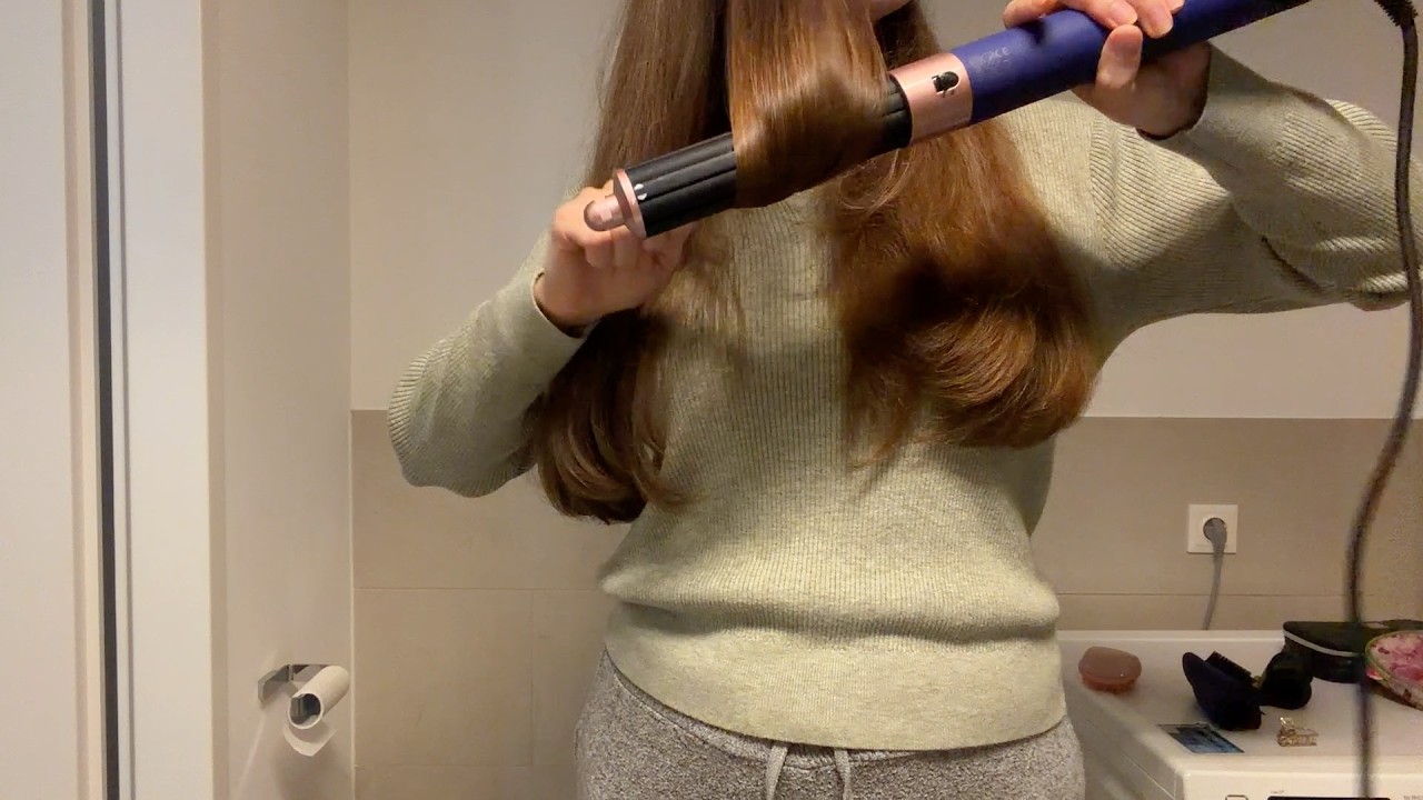 🎀 Get Ready With Me ASMR: Dyson Airwrap Routine & Long Hair Brushing