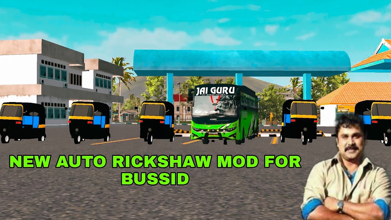 New Auto Rickshaw Mod for Bussid | Full Detailed Review | A4 TECH media