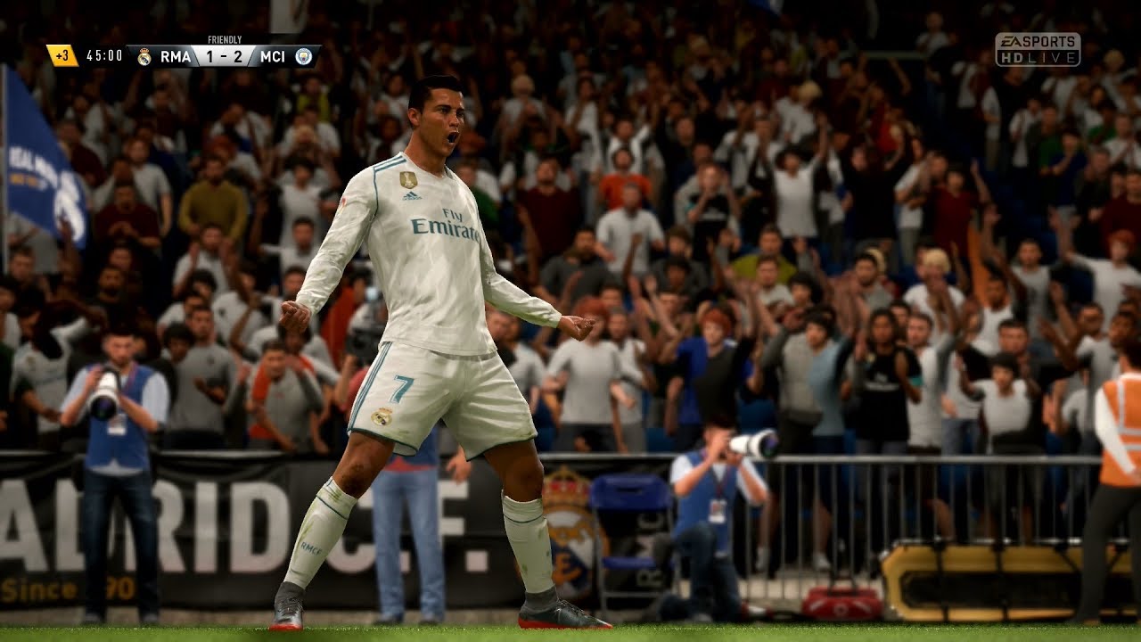 FIFA 18 | Реал Мадрид против Манчестер Сити — полный игровой процесс (PS4/Xbox One)