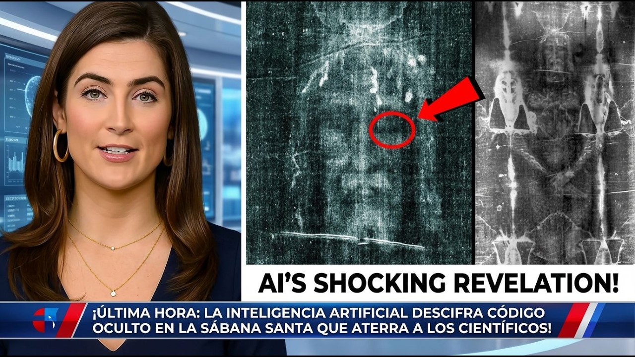 ¡La IA descifró la Sábana Santa… y lo que halló dejó a los científicos en shock!