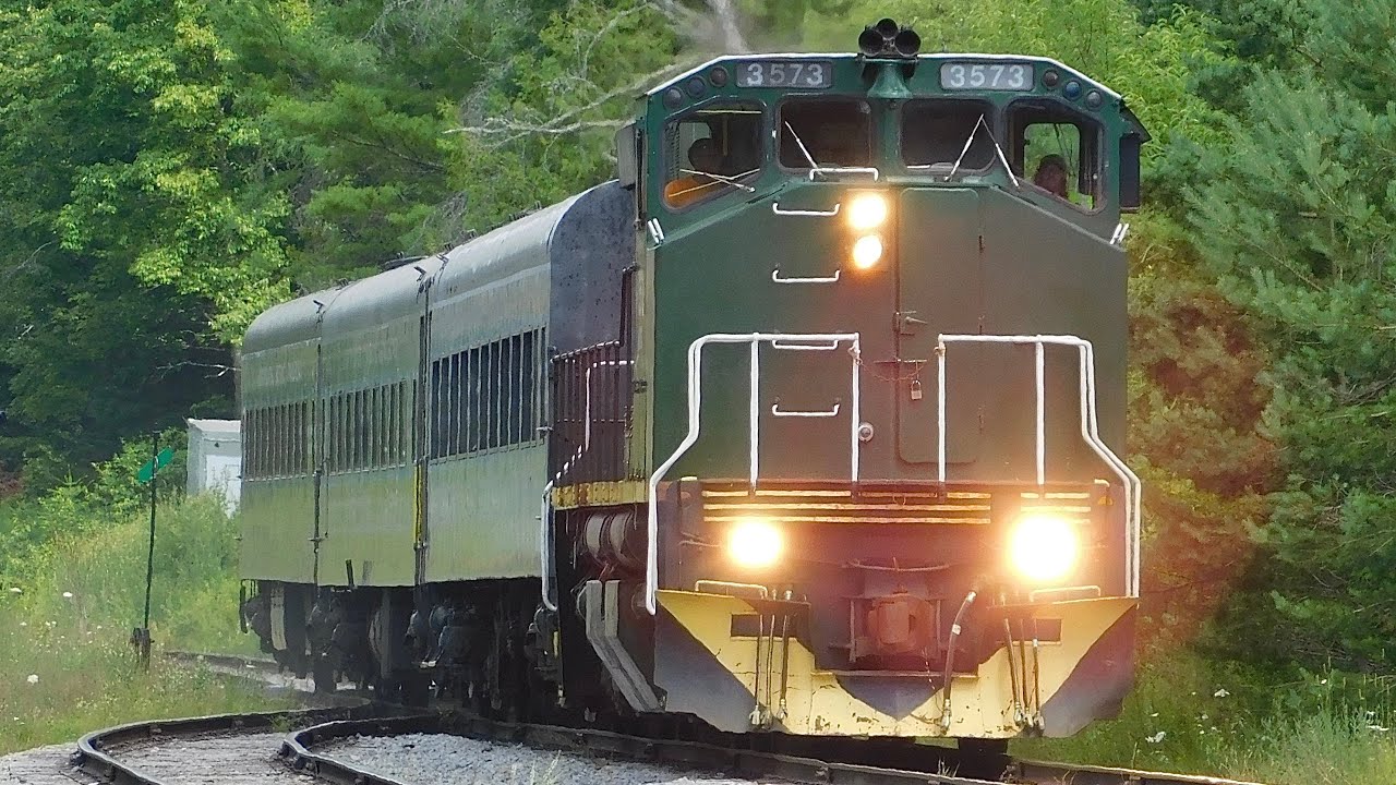 Riding the Adirondack Railroad: Thendara to Beaver River