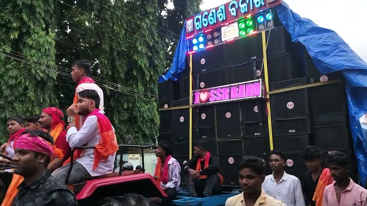 Dhenkanal Ganesh puja vasani Ganesh bazar SSR band on 🔥🔥🔥