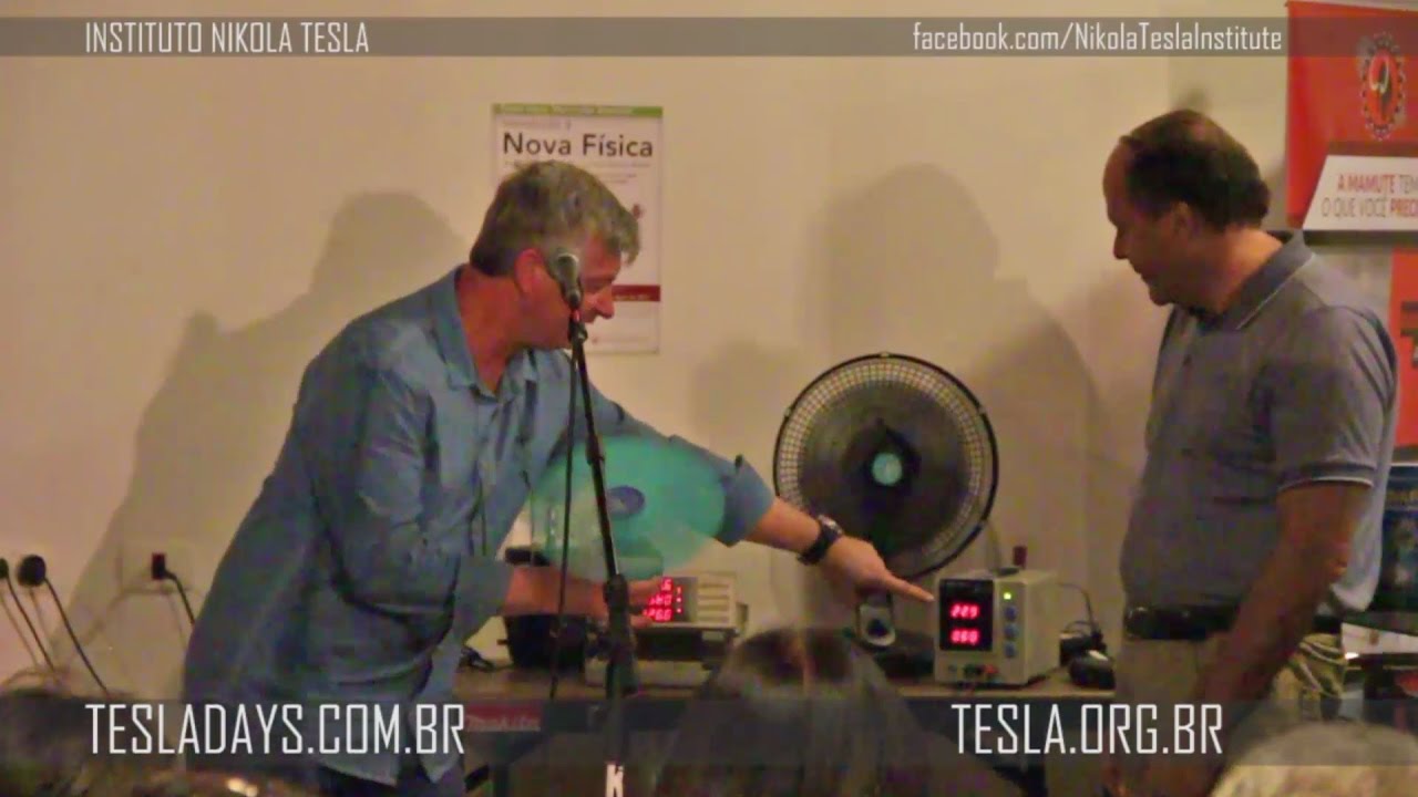 Apresentação do Keppe Motor com Cesar Soós no #TESLADAY