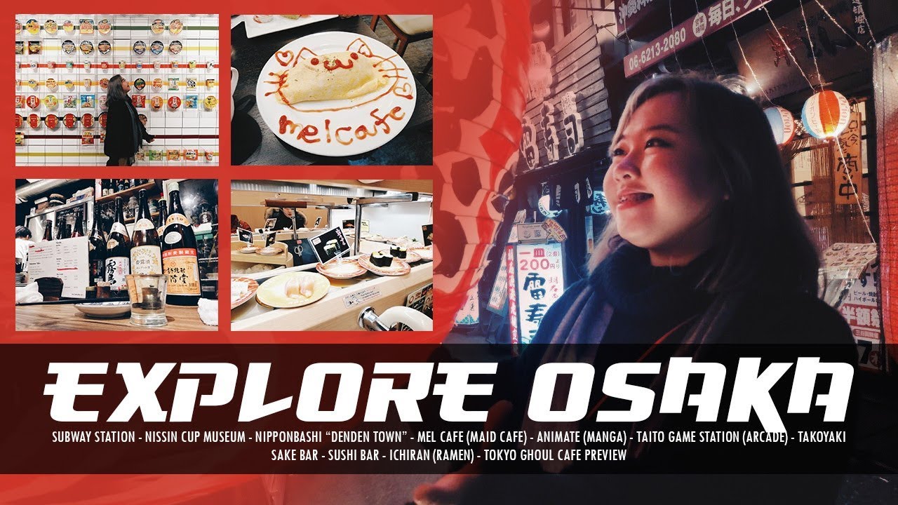 Explore Osaka (Cup Noodle Museum, DENDEN Town, Maid Cafe, Sake and more!) | Pat Cabanlong