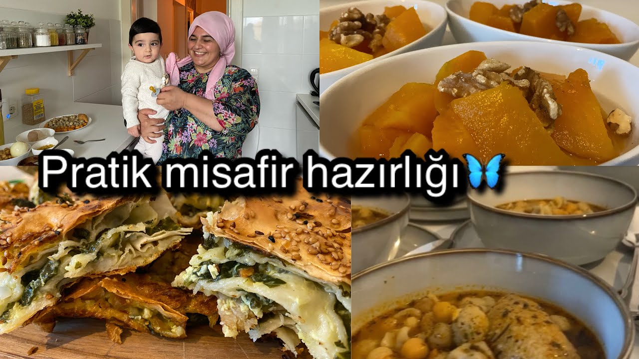 AHA😂MİSAFİR GELECEK ÇABUK HAZIR YUFKA GİR DEVREYE/BULGUR KÖFTELİ CORBA👍🏼SOHBETLİ TARİFLER🦋