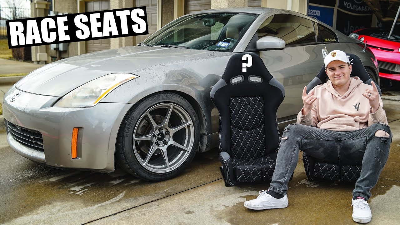 DRIFT 350Z GETS RACING SEATS!