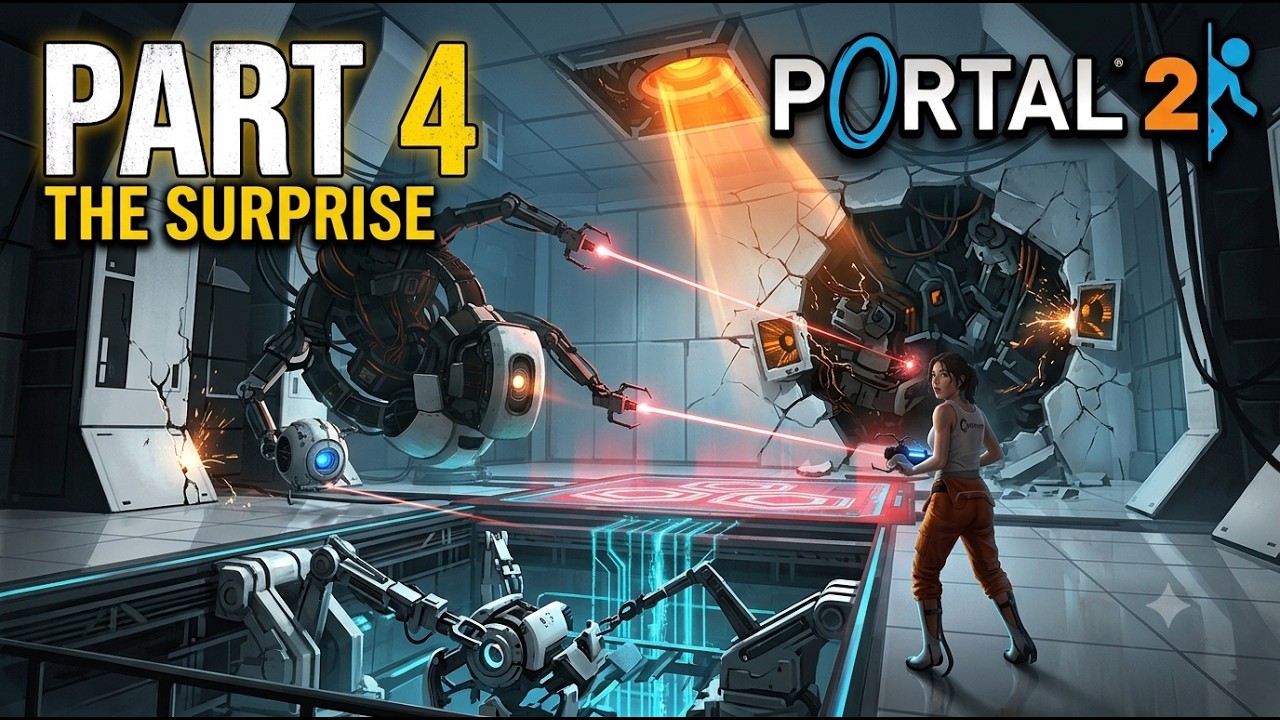 Геймплей Portal 2 — Глава 4: Сюрприз