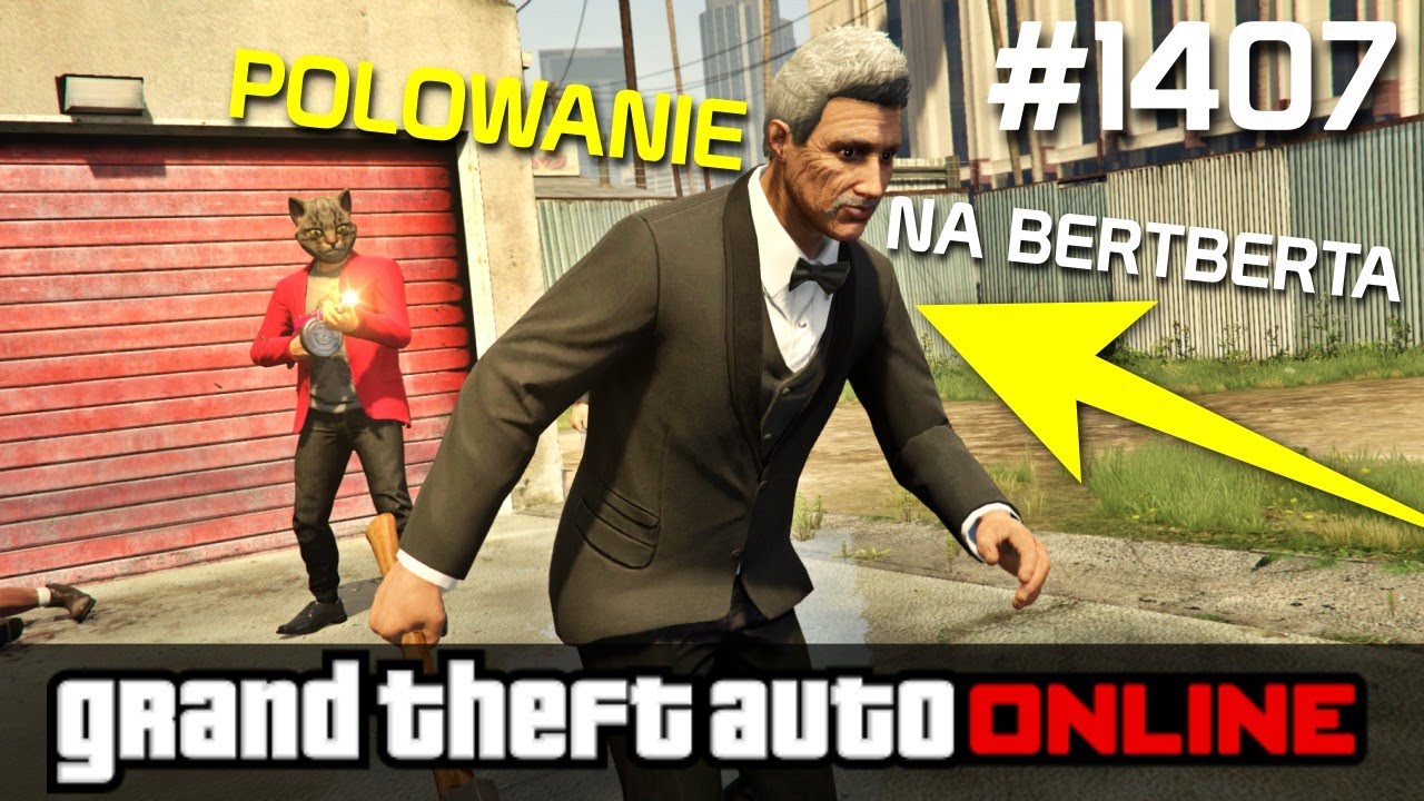 GTA 5 PC Online Po Polsku [#1407] POLOWANIE? Ciamajda SKIE! /z Bertbert & Skie