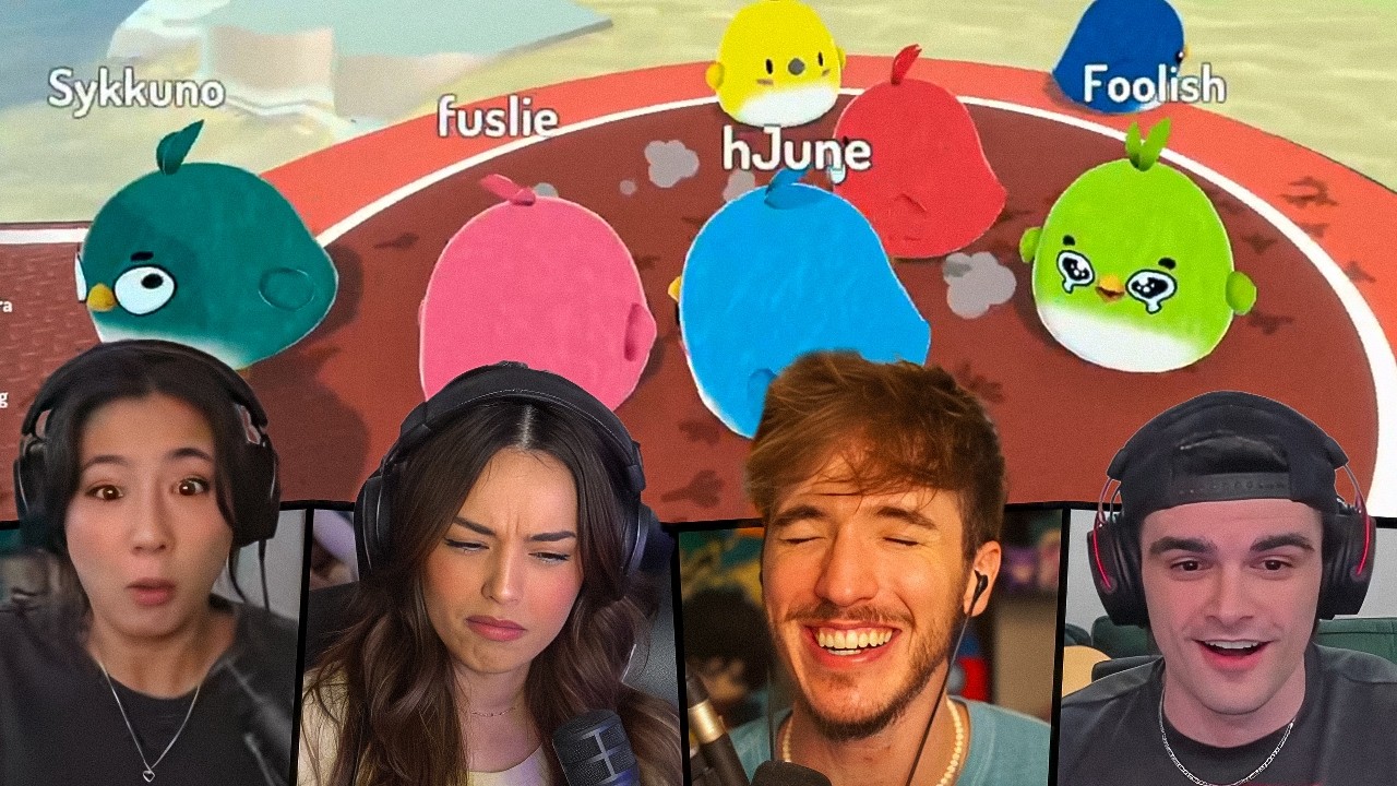When You Make Your Friends RAGE... (Feather Party Multi POV ft. Valkyrae, Fuslie, & More)