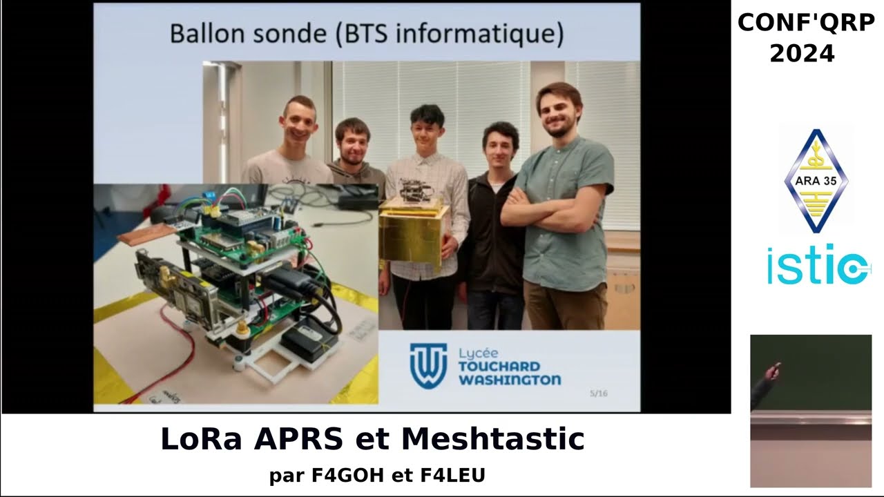 Conf' QRP 2024 - LoRa APRS et Meshtastic