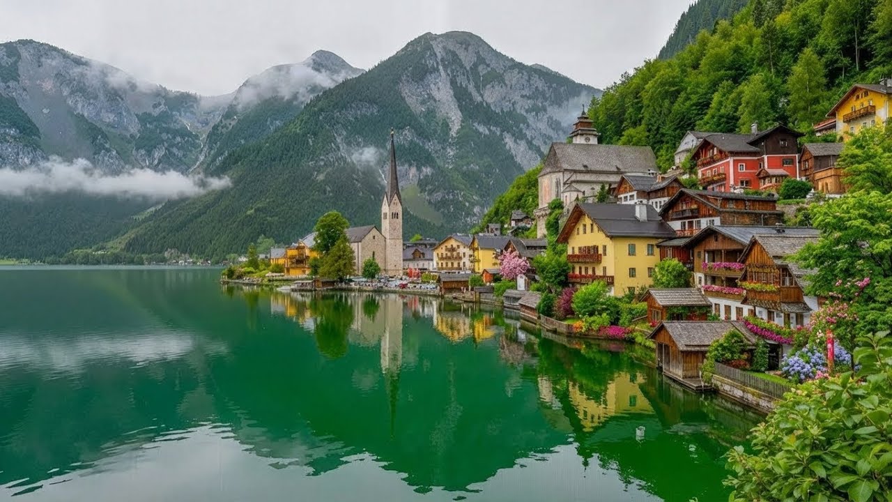 Soothing Healing Piano 🍀Mountain Water & Forest Sounds — Release Stress, Overthinking & Sleep Deeply