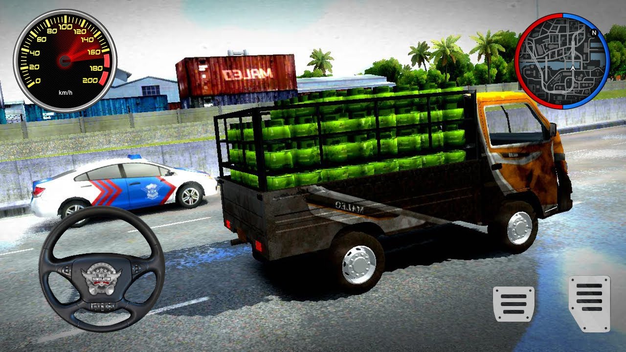 🚛🚒Truck Simulator Indonesia Gameplay | truck Driving 3d Gameplay | ep2 🚚🛻