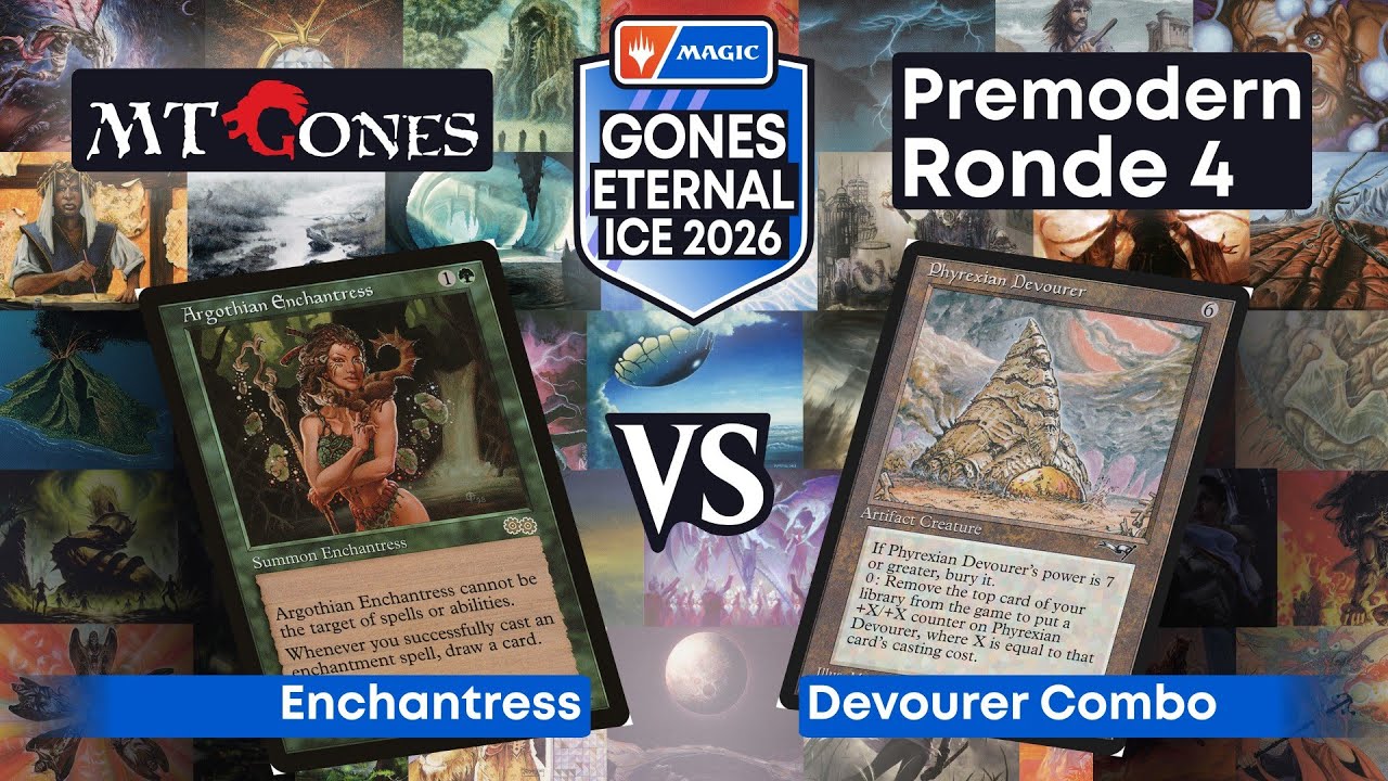J2R4 Premodern : David (Enchantress) vf Tafit (Devourer Combo)