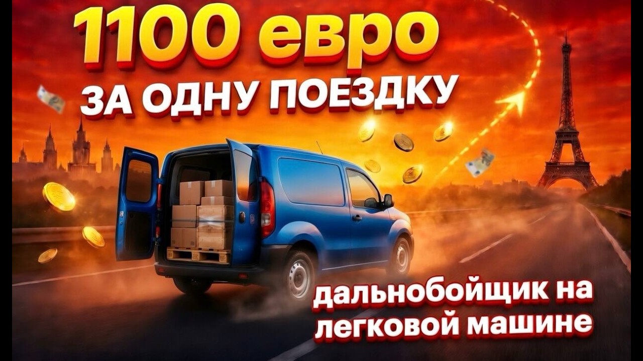 ДАЛЬНОБОЙЩИК НА FIAT DOBLO , ПЕРВЫЙ РЕЙС