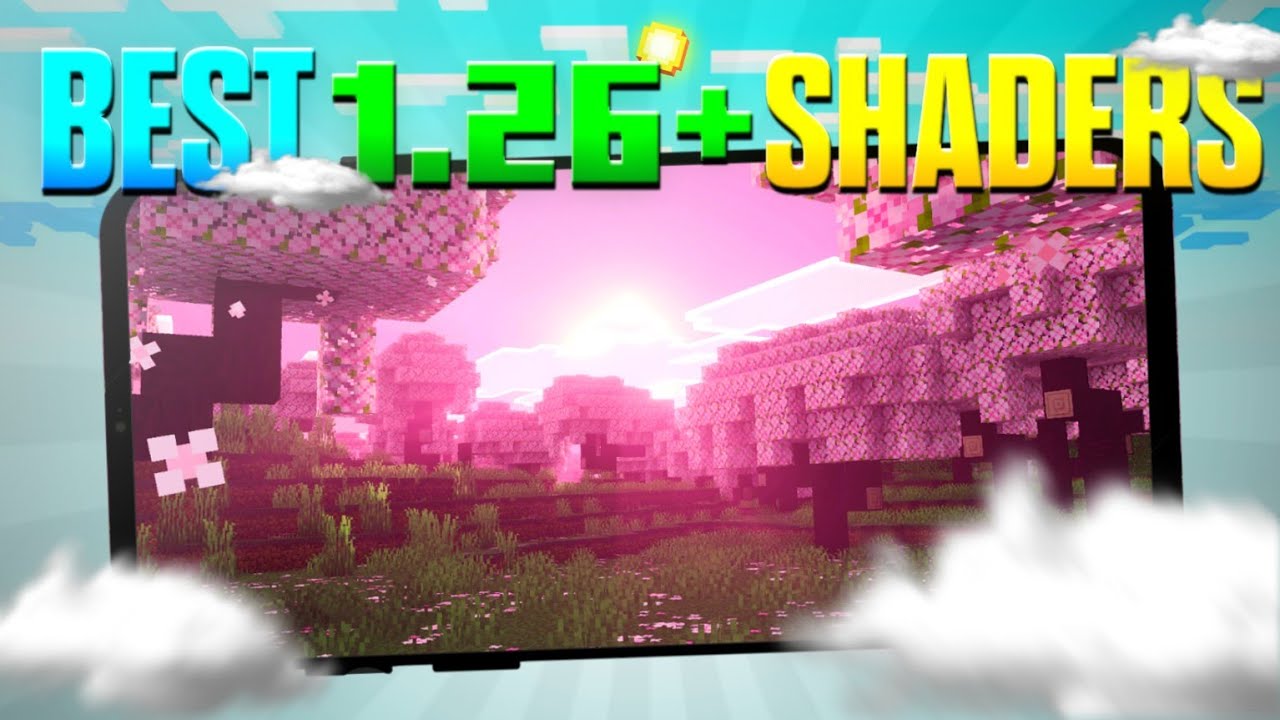 🔥TOP 3 BEST Shaders for MCPE 1.26+/Bedrock | LAG FREE!!