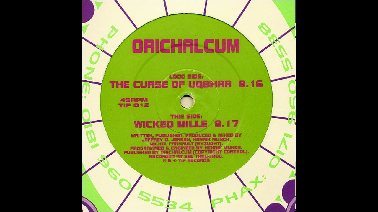 Orichalcum - The Curse Of Uqbhar
