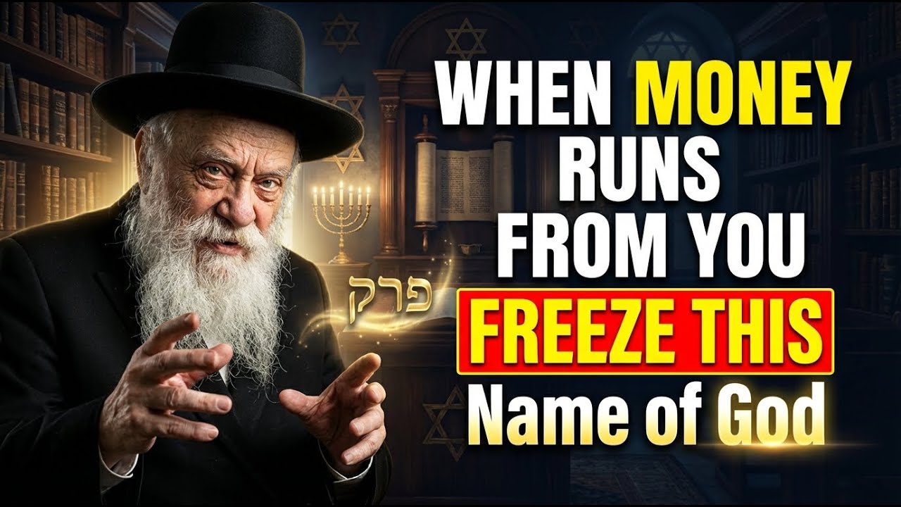 When MONEY RUNS From You, Freeze THIS Name of God & Wealth CHASES You Back — Kabbalah Ritual