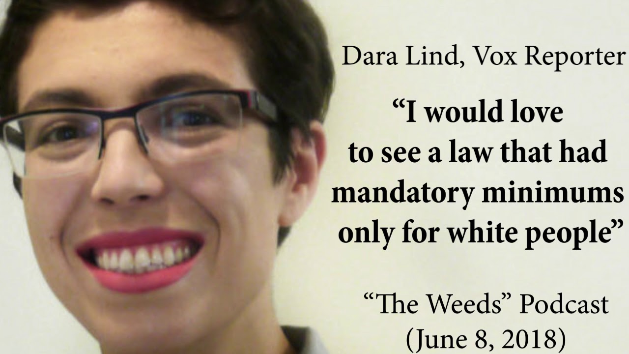 VOX REPORTER SAYS SHE'D LOVE RACIST LAW