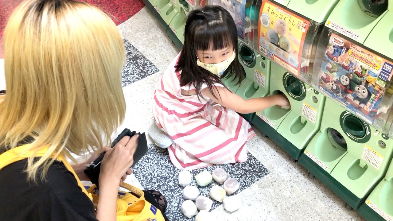 ガチャガチャが無限に出て来てしまいました・・【ココロマン普段の様子】