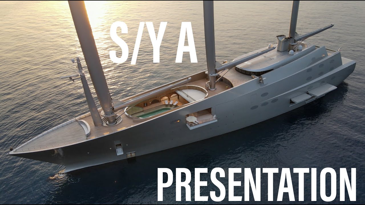 САМЫЙ БОЛЬШОЙ ПАРУСНЫЙ КОРАБЛЬ В МИРЕ? - S/Y A - (Французские и английские субтитры)