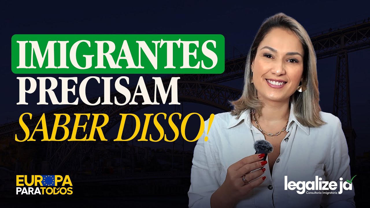 PORTUGAL ANUNCIA MUDANÇA IMPORTANTE PARA IMIGRANTES! 🇵🇹