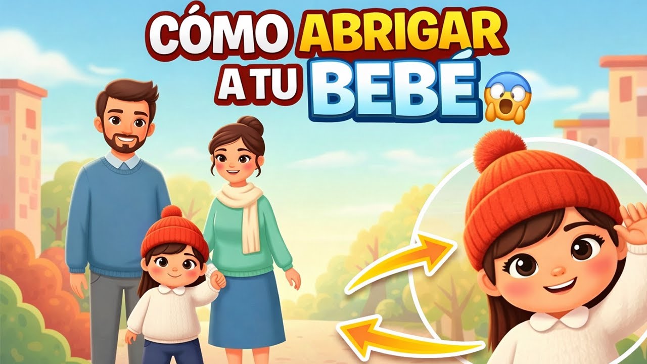Días de Frío | Cómo abrigar a tu bebé sin batallar 👧💗 (canción + mini juego)