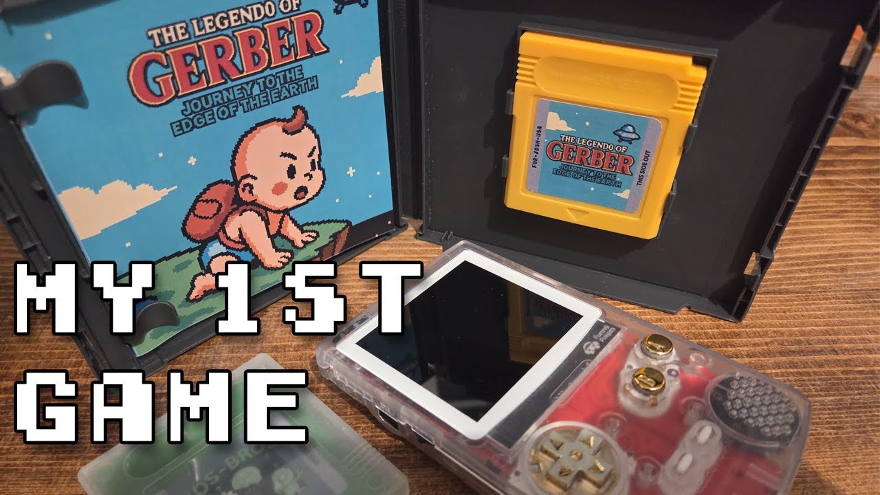 How I made my retro video game and made a physical copy : Retro Throwback