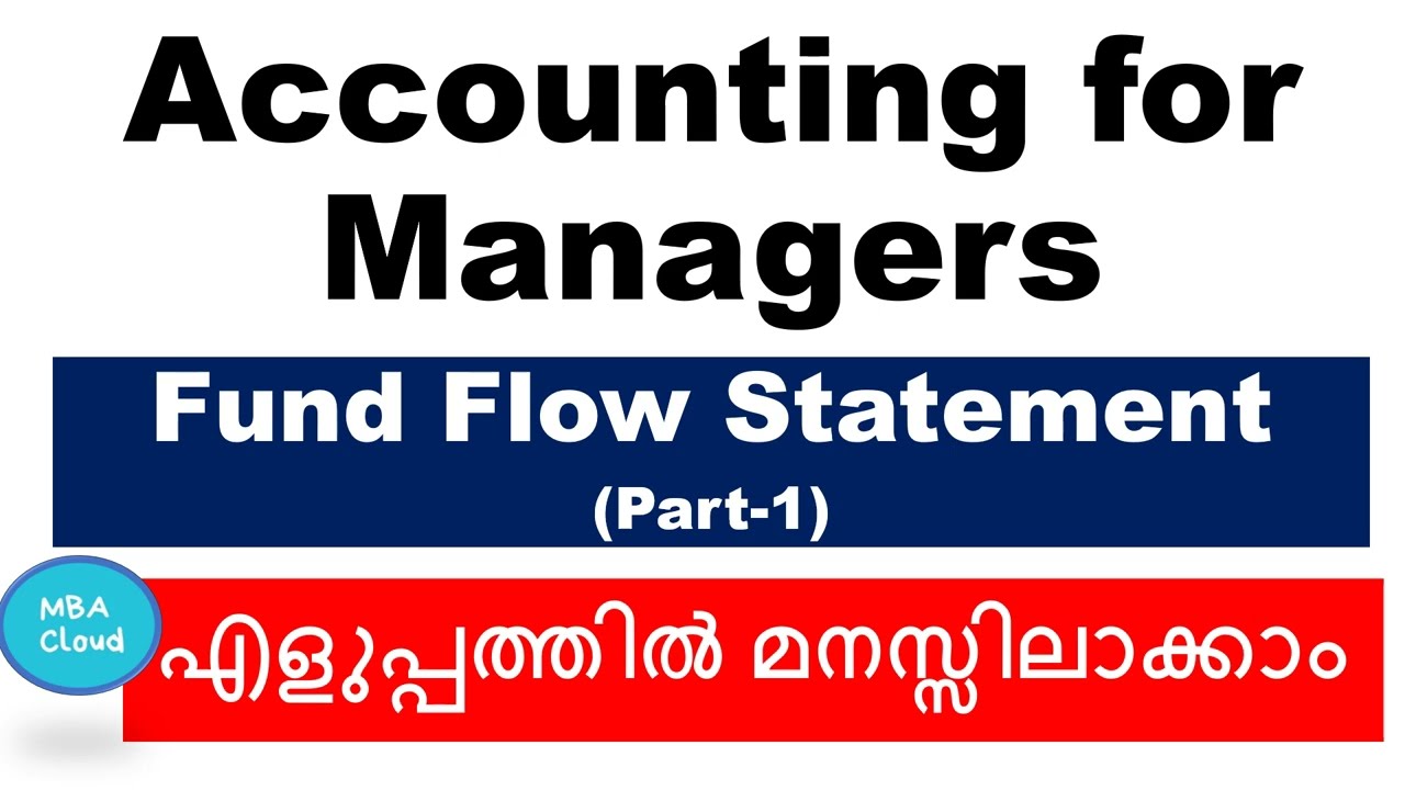 MBA First Sem| Accounting |Fund Flow Statement| Part-1